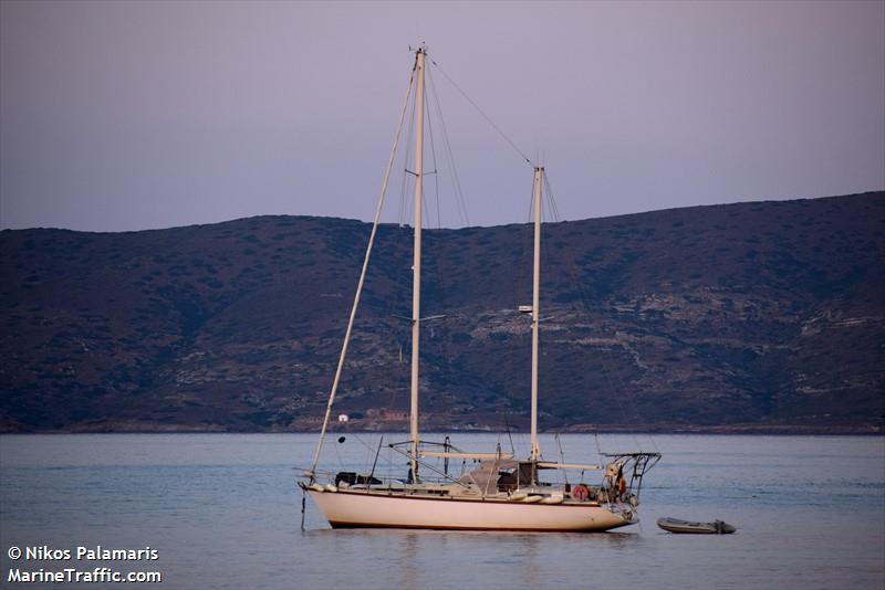 yamas (Sailing vessel) - IMO , MMSI 205271700, Call Sign OS2717 under the flag of Belgium