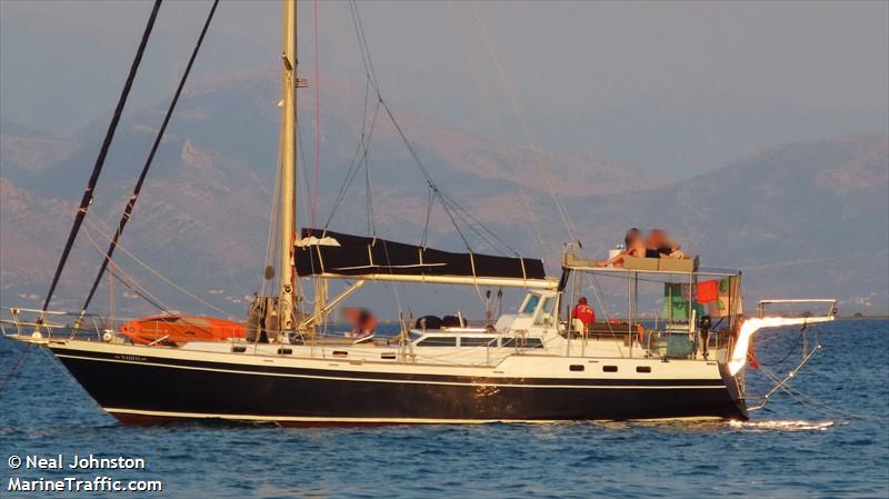 najida (Sailing vessel) - IMO , MMSI 232048575 under the flag of United Kingdom (UK)