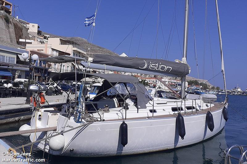 flyer of lorne (Sailing vessel) - IMO , MMSI 240376900, Call Sign SVB2687 under the flag of Greece