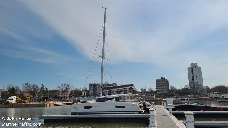 inspired (Sailing vessel) - IMO , MMSI 316049159 under the flag of Canada