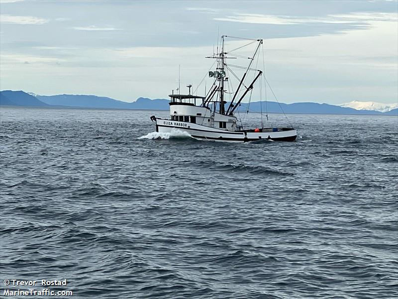 eliza harbor (Fishing vessel) - IMO , MMSI 338447085, Call Sign ELIZA under the flag of USA