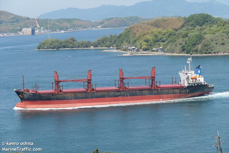 yamtai (Bulk Carrier) - IMO 9085572, MMSI 352002631, Call Sign 3E4956 under the flag of Panama