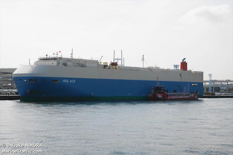 iris ace (Vehicles Carrier) - IMO 9515474, MMSI 352002694, Call Sign 3E5008 under the flag of Panama