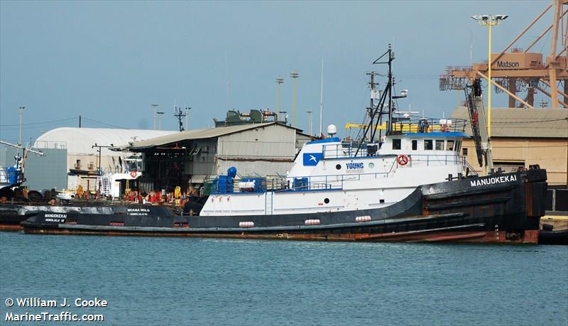 manuokekai (Towing vessel) - IMO , MMSI 367148660, Call Sign WTF6032 under the flag of United States (USA)