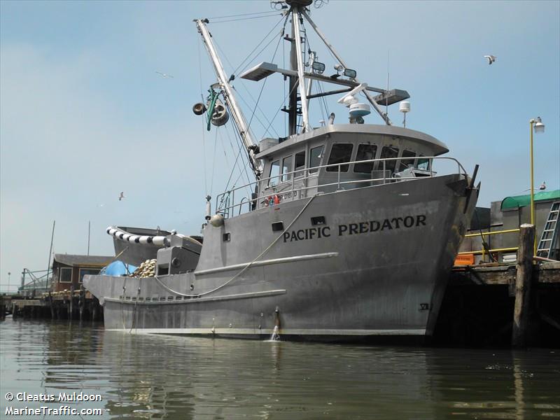 pacific predator (Fishing vessel) - IMO , MMSI 367455530, Call Sign WDF4759 under the flag of United States (USA)