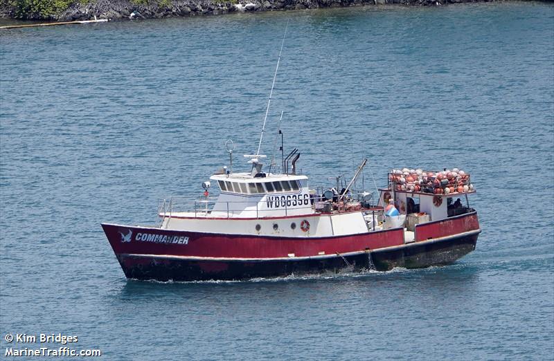 commander (Fishing vessel) - IMO , MMSI 367556120, Call Sign WDG6356 under the flag of United States (USA)