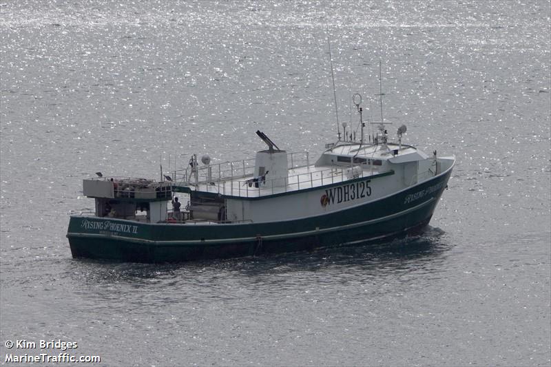 raising phoenix ii (Fishing vessel) - IMO , MMSI 367604540, Call Sign WDH3125 under the flag of United States (USA)