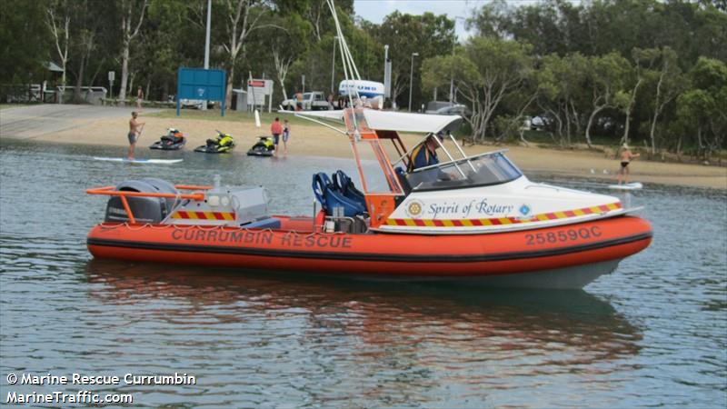 currumbin rescue 1 (Local type) - IMO , MMSI 503028380, Call Sign 25859QC under the flag of Australia