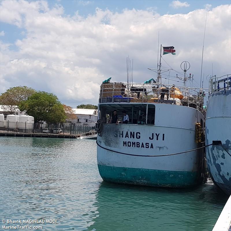 shang jyi (Fishing vessel) - IMO , MMSI 634120000, Call Sign 0 under the flag of Kenya