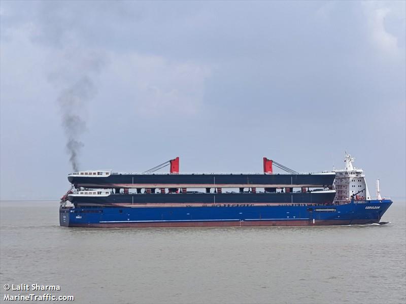 cerulean (General Cargo Ship) - IMO 9655169, MMSI 636023010, Call Sign 5LLN2 under the flag of Liberia