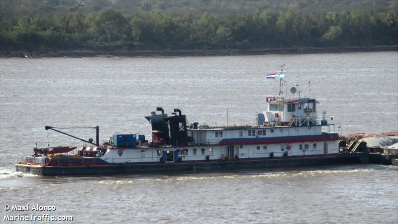 re mbarete (Tug) - IMO , MMSI 755010000, Call Sign ZPLU under the flag of Paraguay