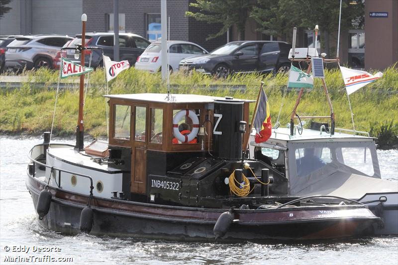 dapper (Pleasure craft) - IMO , MMSI 205219370, Call Sign OQ2193 under the flag of Belgium