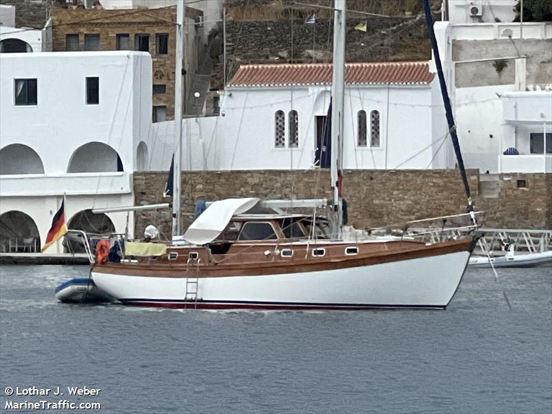 dinler (Sailing vessel) - IMO , MMSI 211764730 under the flag of Germany