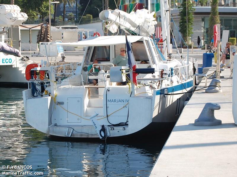 marjan iv (Pleasure craft) - IMO , MMSI 228169920, Call Sign FAK3683 under the flag of France