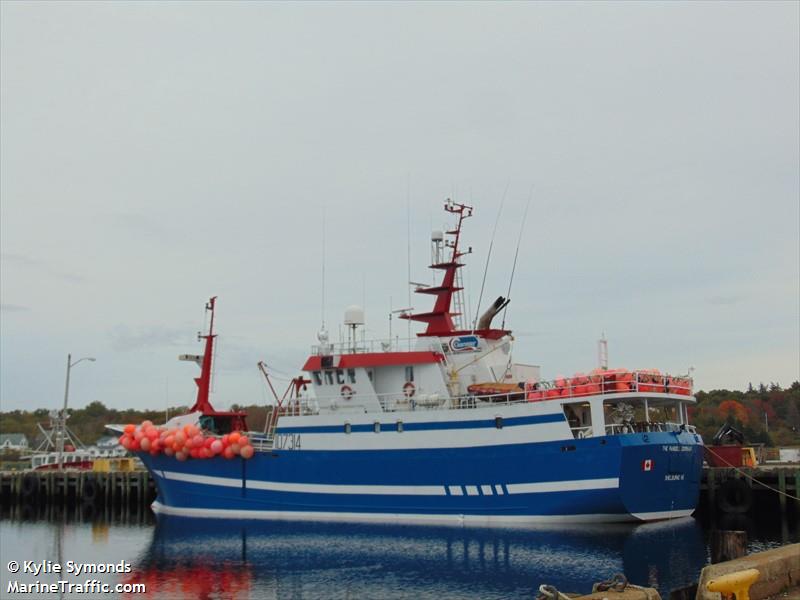 randell dominaux (Fishing Vessel) - IMO 8619546, MMSI 316013590, Call Sign CYBP under the flag of Canada