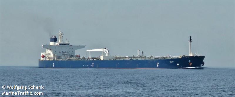 sea 1 (Crude Oil Tanker) - IMO 9302970, MMSI 352002786, Call Sign 3E5077 under the flag of Panama