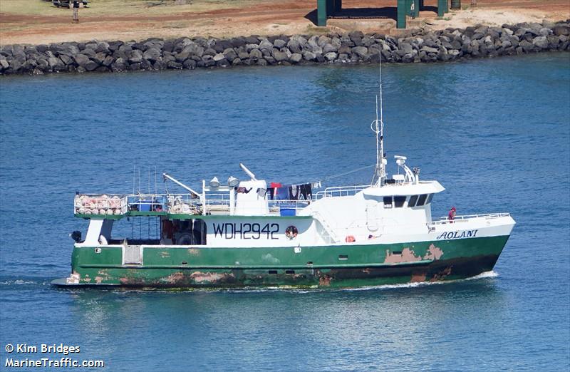 aolani (Fishing vessel) - IMO , MMSI 367602740, Call Sign WDH2942 under the flag of United States (USA)