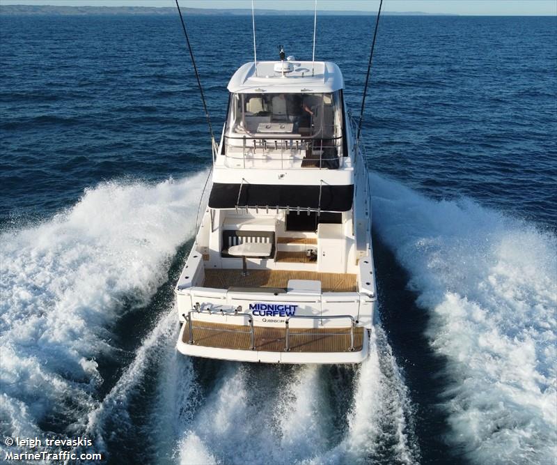 midnight curfew (Pleasure craft) - IMO , MMSI 503064760, Call Sign KL293S under the flag of Australia