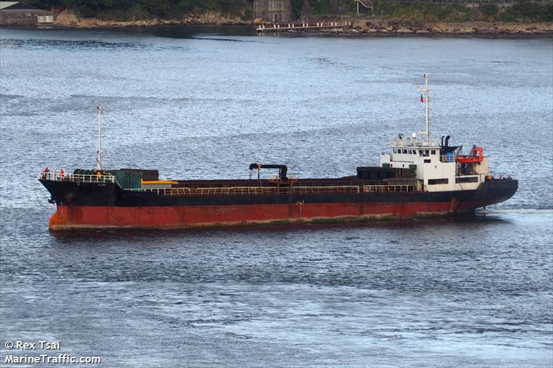 alano (General Cargo Ship) - IMO 8626551, MMSI 671673110, Call Sign 5VGH5 under the flag of Togolese Rep