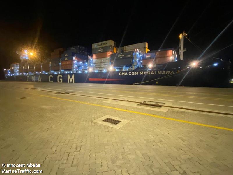 cma cgm masai mara (Container Ship) - IMO 9925825, MMSI 205178000, Call Sign ONAA under the flag of Belgium