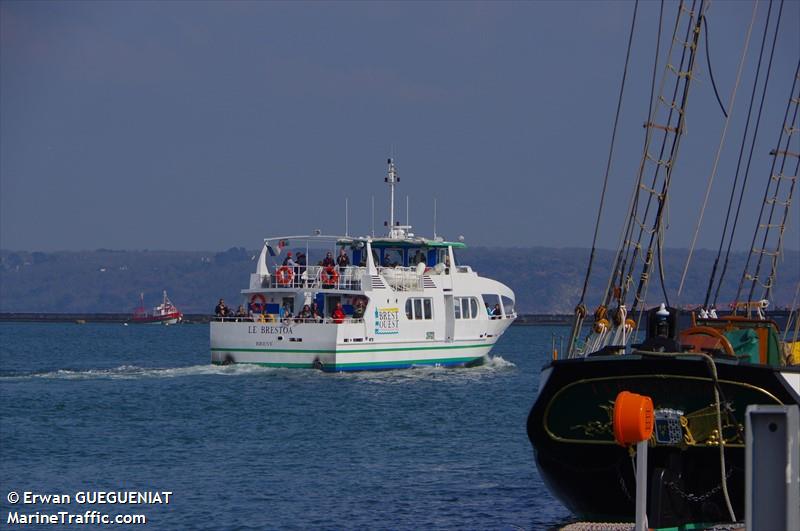 le brestoa (Passenger ship) - IMO , MMSI 227008710, Call Sign FGA3618 under the flag of France