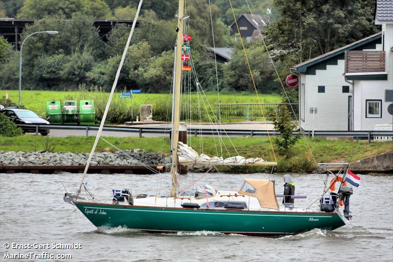spirit of john (Pleasure craft) - IMO , MMSI 244033385, Call Sign PA4805 under the flag of Netherlands