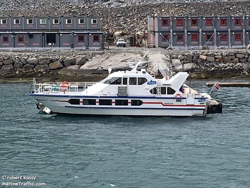 godoysundekspressen (Passenger ship) - IMO , MMSI 257263700, Call Sign LANH under the flag of Norway