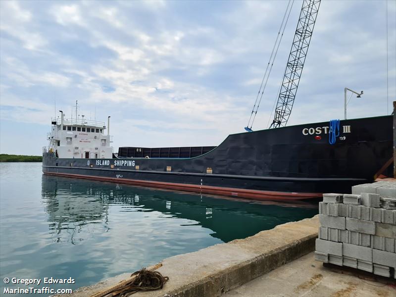 costa iii (Landing Craft) - IMO 6928785, MMSI 334434000, Call Sign HQXJ9 under the flag of Honduras