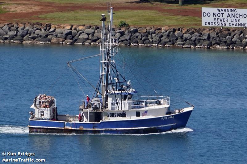 iron lady (Fishing vessel) - IMO , MMSI 367514890, Call Sign WCZ9960 under the flag of United States (USA)
