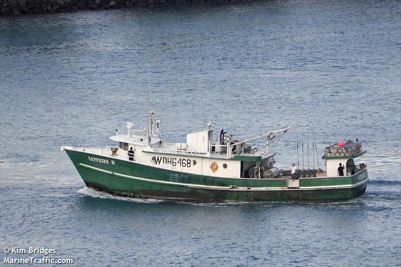 sapphire 2 (Fishing vessel) - IMO , MMSI 367638280, Call Sign WDH6468 under the flag of United States (USA)