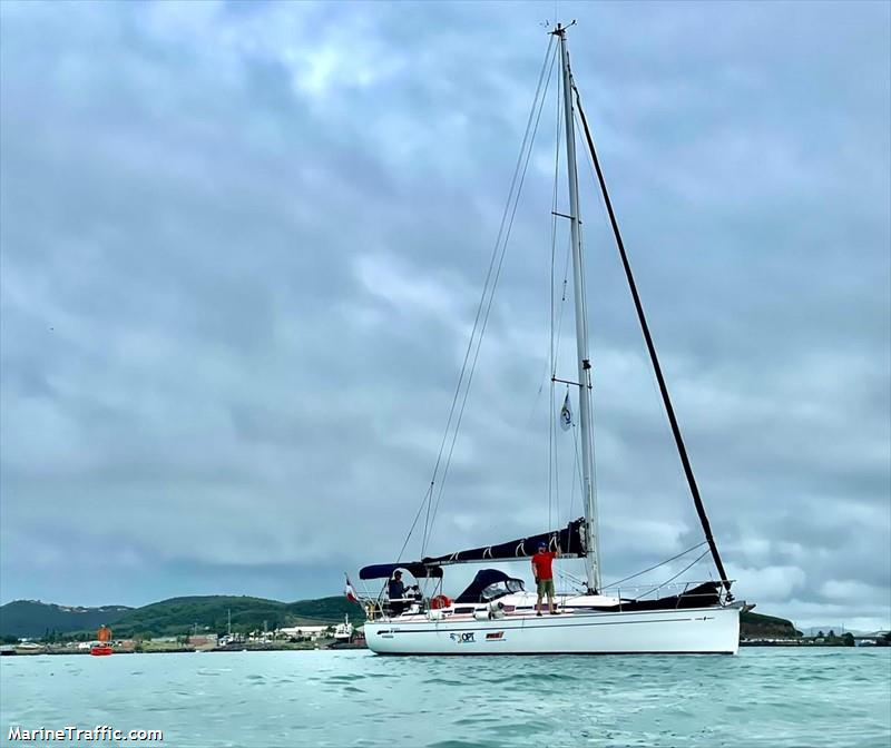 cipango (Sailing vessel) - IMO , MMSI 540019950, Call Sign FAH5445 under the flag of New Caledonia