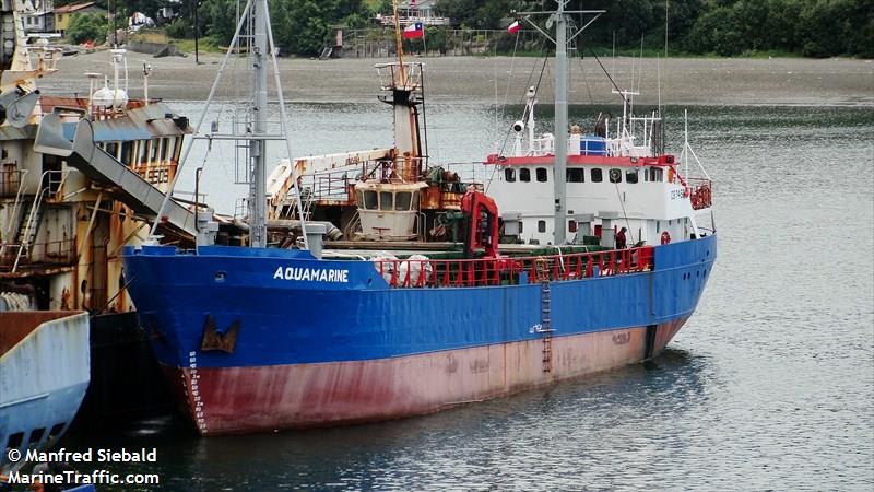 aquamarine (General Cargo Ship) - IMO 7358901, MMSI 725012700, Call Sign CB7456 under the flag of Chile