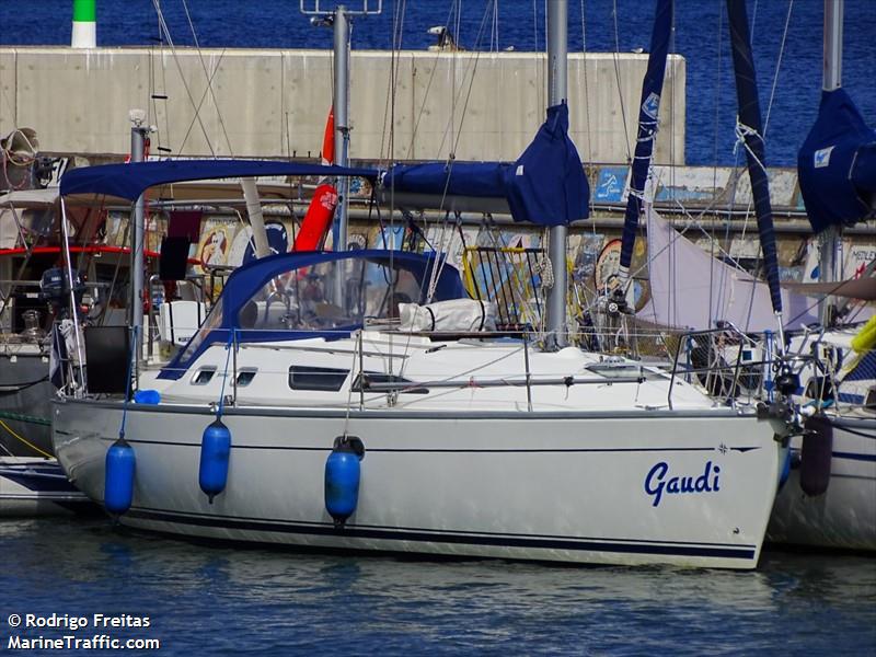 gaudi (Unknown) - IMO , MMSI 205834100 under the flag of Belgium