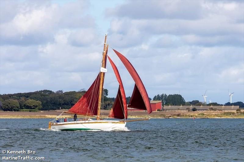 anni thrysoee (Sailing vessel) - IMO , MMSI 219020476, Call Sign XPE6867 under the flag of Denmark