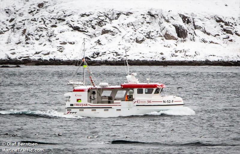 bjornsson (Fishing vessel) - IMO , MMSI 257939600, Call Sign LG9550 under the flag of Norway