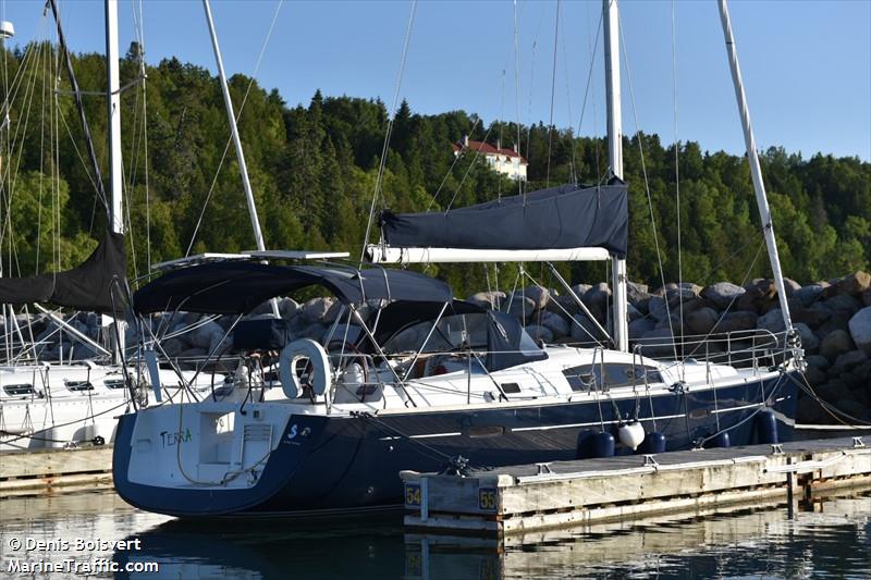 terra (Sailing vessel) - IMO , MMSI 316040498 under the flag of Canada