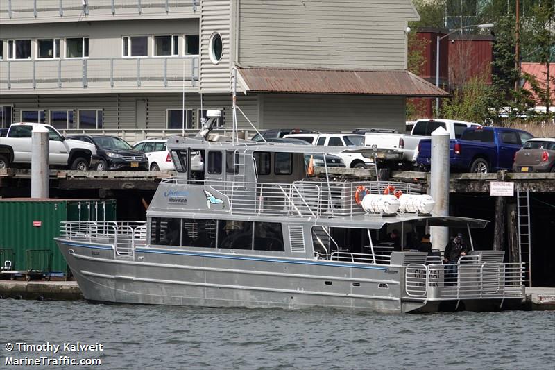 chilkat (Passenger ship) - IMO , MMSI 338307000, Call Sign WD12407 under the flag of USA