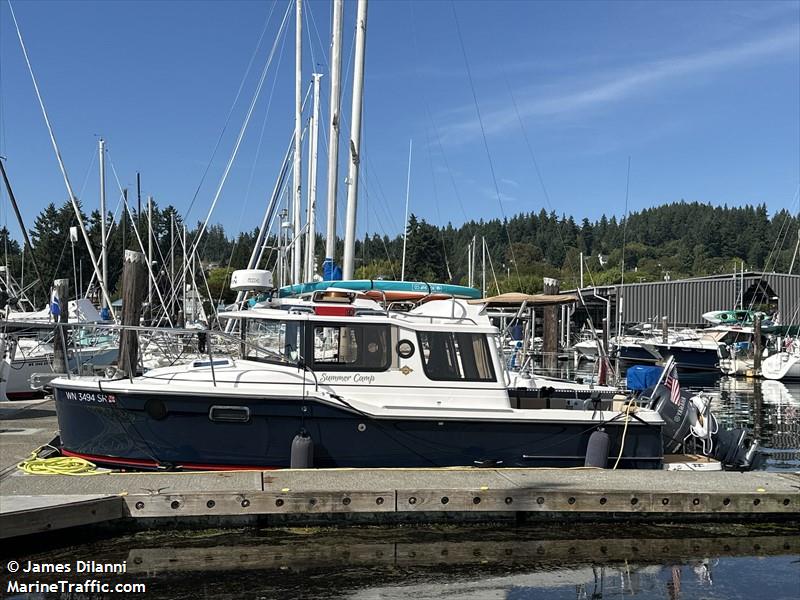 summer camp (Pleasure craft) - IMO , MMSI 338474977 under the flag of USA