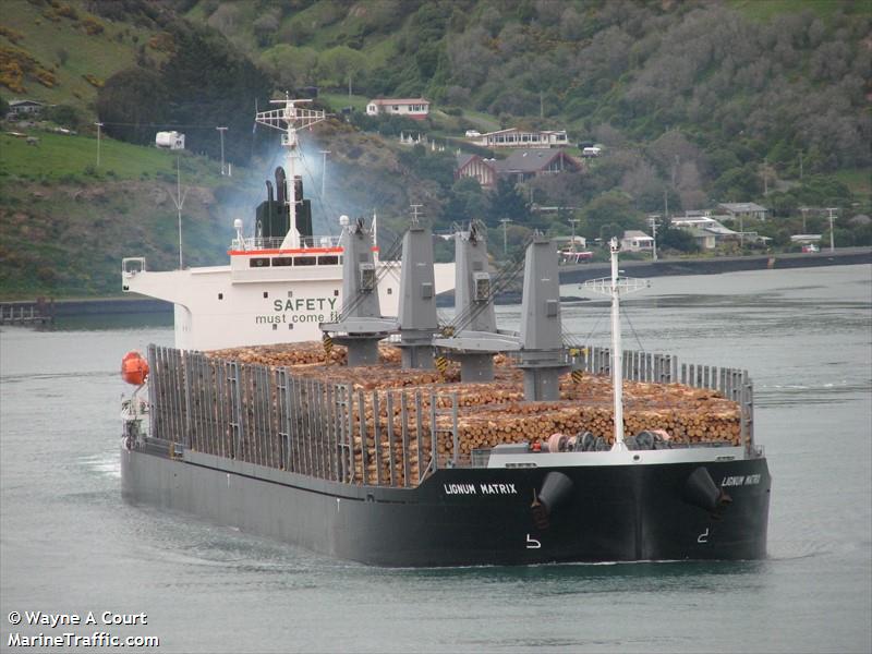 lignum matrix (Bulk Carrier) - IMO 9973042, MMSI 352002703, Call Sign 3E5016 under the flag of Panama