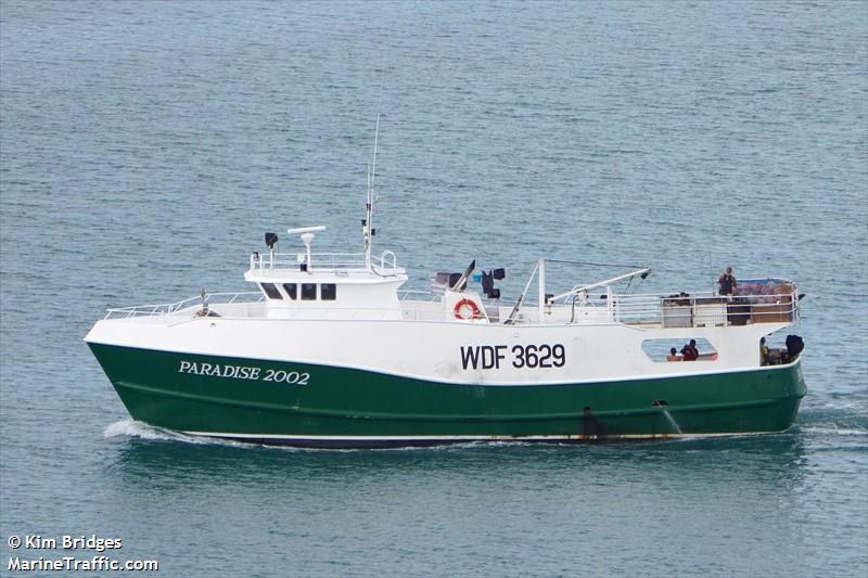 paradise 2002 (Fishing vessel) - IMO , MMSI 367442170, Call Sign WDF3629 under the flag of United States (USA)