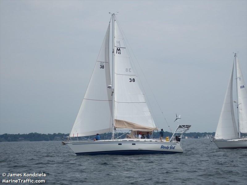 sturdy girl (Sailing vessel) - IMO , MMSI 368300920, Call Sign WDN6628 under the flag of United States (USA)