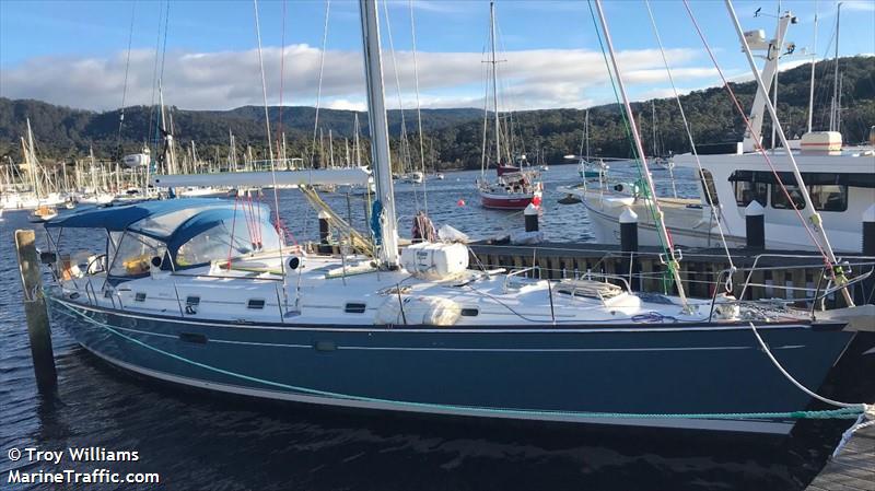 shelby (Sailing vessel) - IMO , MMSI 503068770 under the flag of Australia