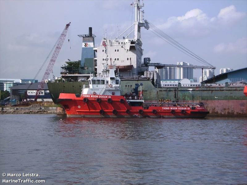 pw tentu (Tug) - IMO 9797838, MMSI 563983000, Call Sign 9V3333 under the flag of Singapore