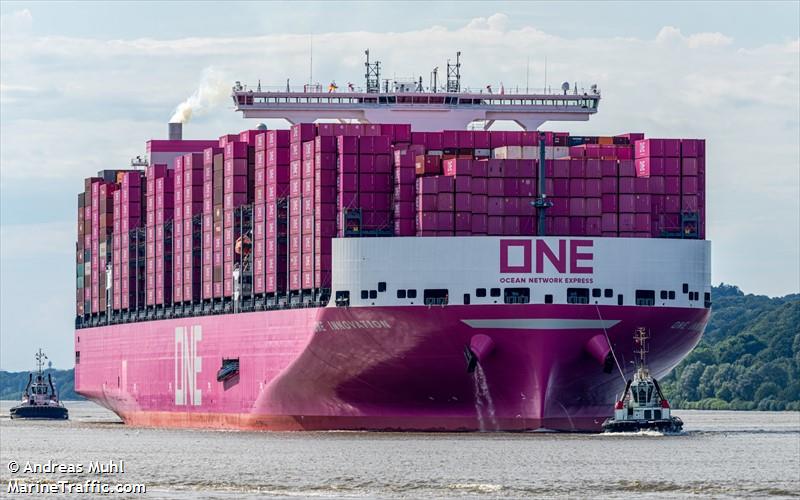 one innovation (Container Ship) - IMO 9939137, MMSI 636022889, Call Sign 5LKX7 under the flag of Liberia