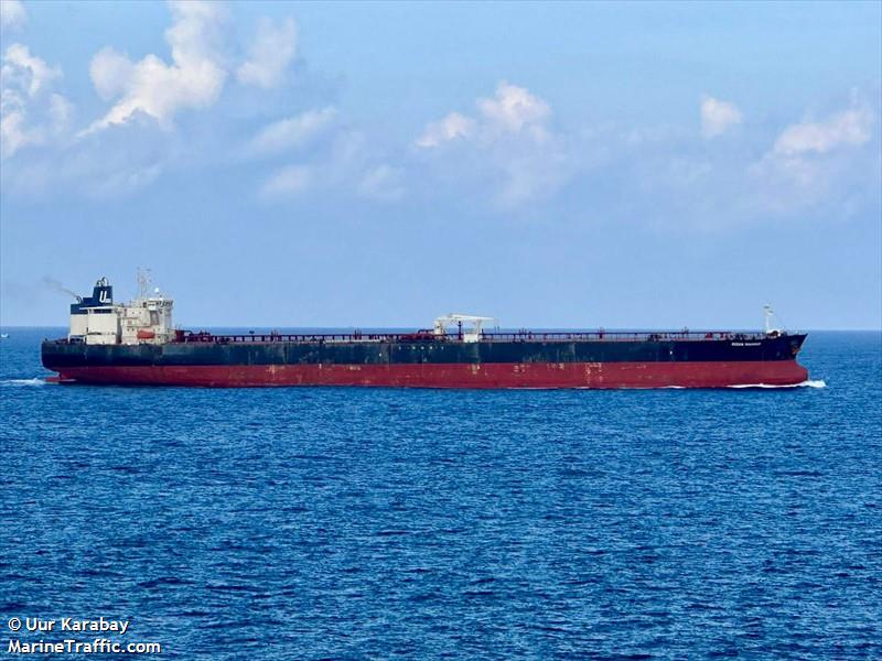 ocean thunder (Crude Oil Tanker) - IMO 9416422, MMSI 636023067, Call Sign 5LLU3 under the flag of Liberia