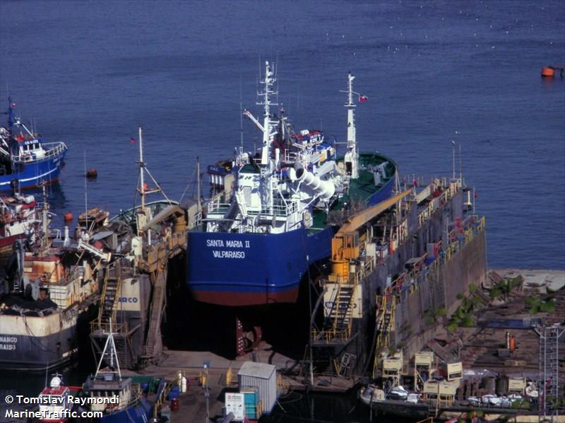 santa maria ii (Fishing Vessel) - IMO 9141584, MMSI 725000219, Call Sign CB4122 under the flag of Chile