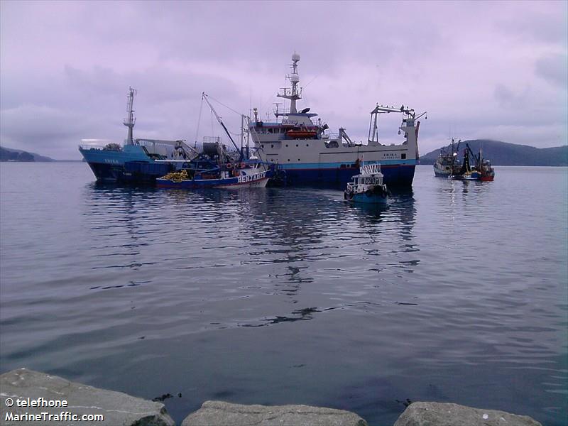 erika (Fishing Vessel) - IMO , MMSI 725000696