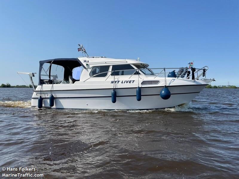 nyt livet (Pleasure craft) - IMO , MMSI 244386968, Call Sign PI8090 under the flag of Netherlands