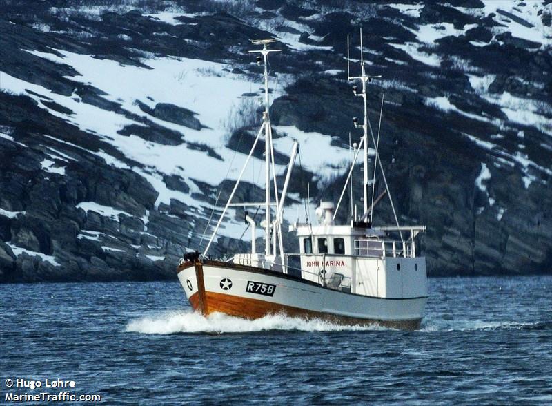 john karina (Fishing vessel) - IMO , MMSI 257303020, Call Sign LM5716 under the flag of Norway