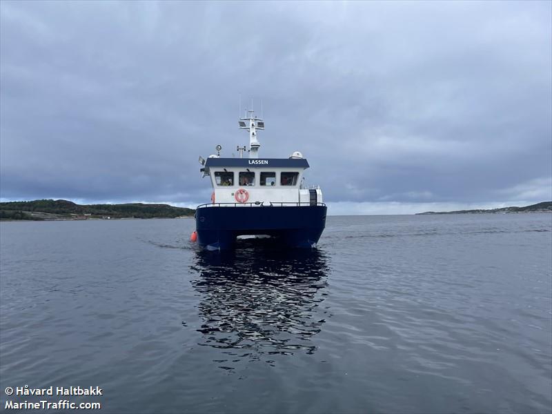 lassen (Cargo ship) - IMO , MMSI 257490800, Call Sign LG7448 under the flag of Norway